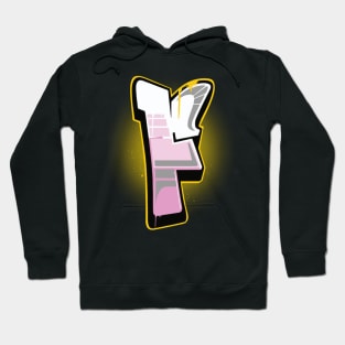 graffiti F Hoodie